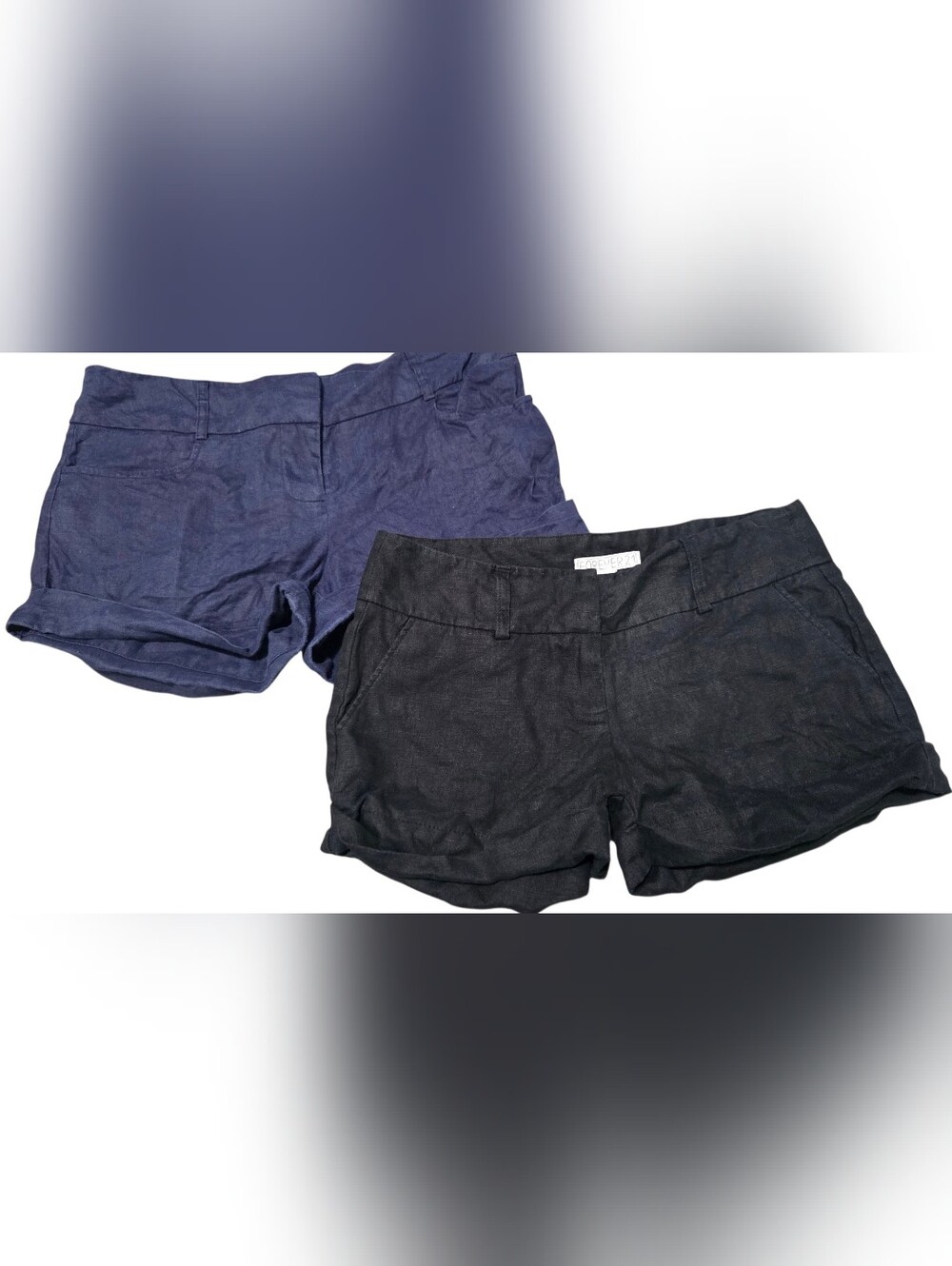 Y2K Forever 21 Linen Shorts